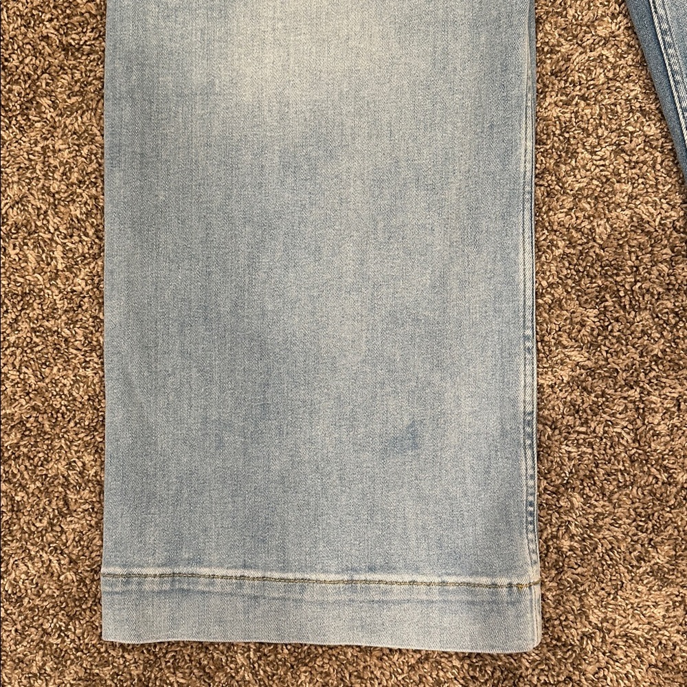 Anthropologie Maeve Light Wash Wide-Leg Jeans Size 32 - Picture 6 of 8